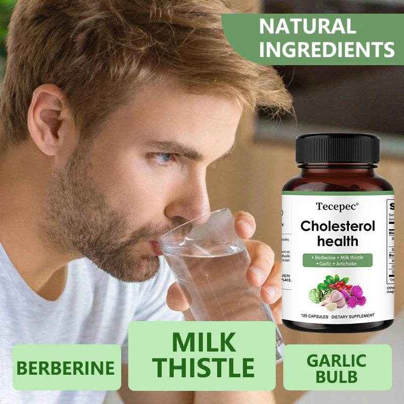 Cholesterol Support Supplement - 120 Capsules