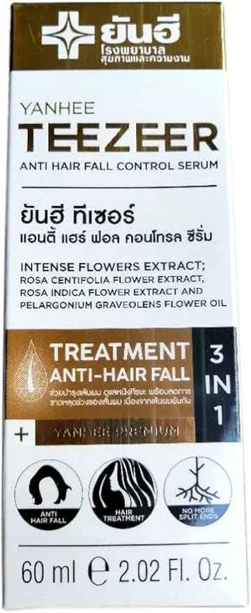 Yanhee Teezeer Anti Hair Fall Nourishes Hair Roots Control Serum 60 ml