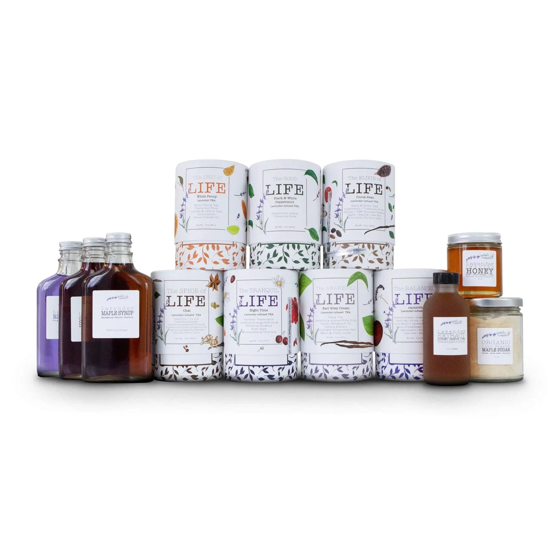 Teetotaler Master Tea Set — Lavender Gift by Lavender Life Company