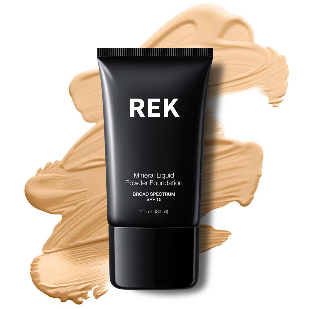Mineral Liquid Powder Foundation with SPF 15 | REK Cosmetics — Multiple Shades by REK Cosmetics