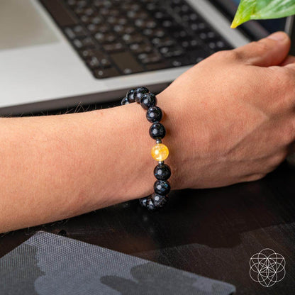 The Arfvedsonite Deep Healing Bracelet - DestGlow