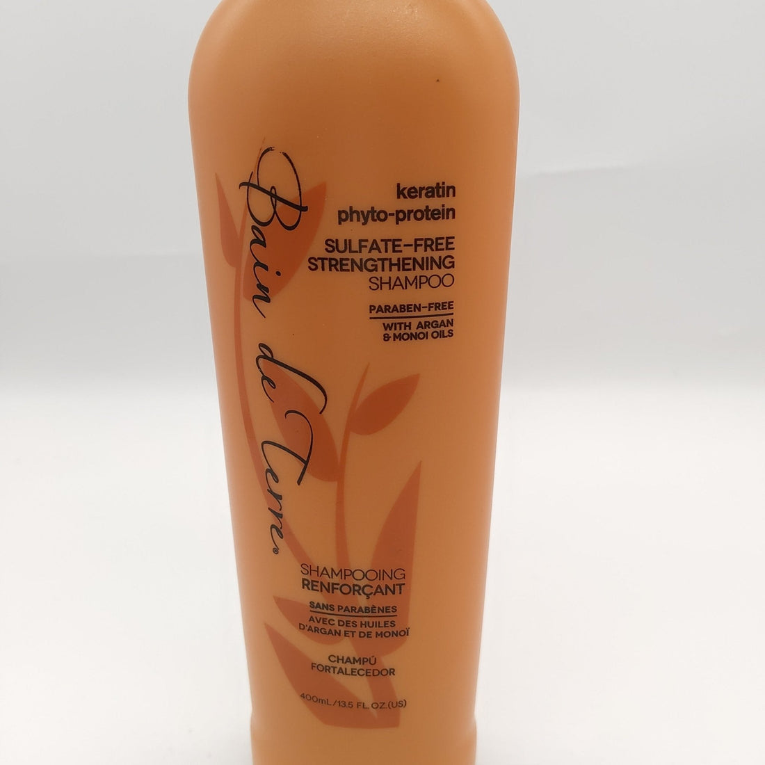 Bain de Terre Keratin Phyto-Protein Sulfate-Free Strengthening Shampoo 13.5 fl oz - DestGlow