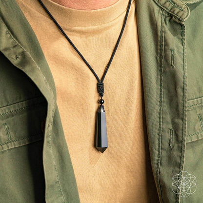 The Black Obsidian Talisman Of Protection - DestGlow