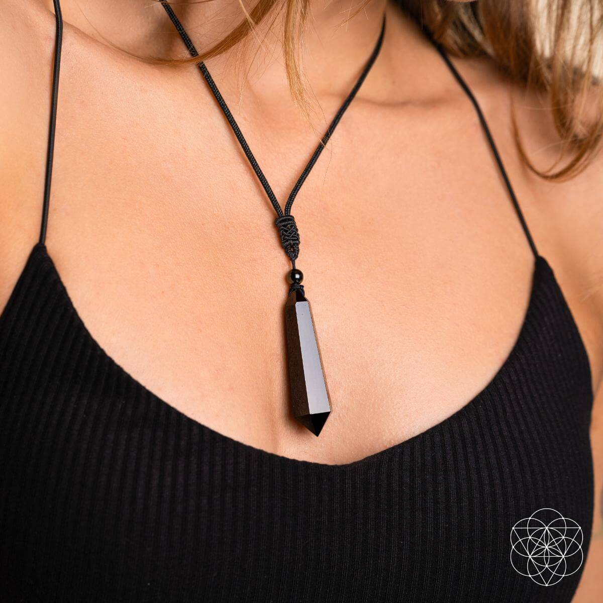 The Black Obsidian Talisman Of Protection - DestGlow