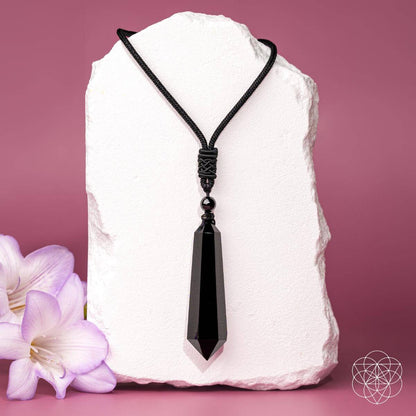 The Black Obsidian Talisman Of Protection - DestGlow
