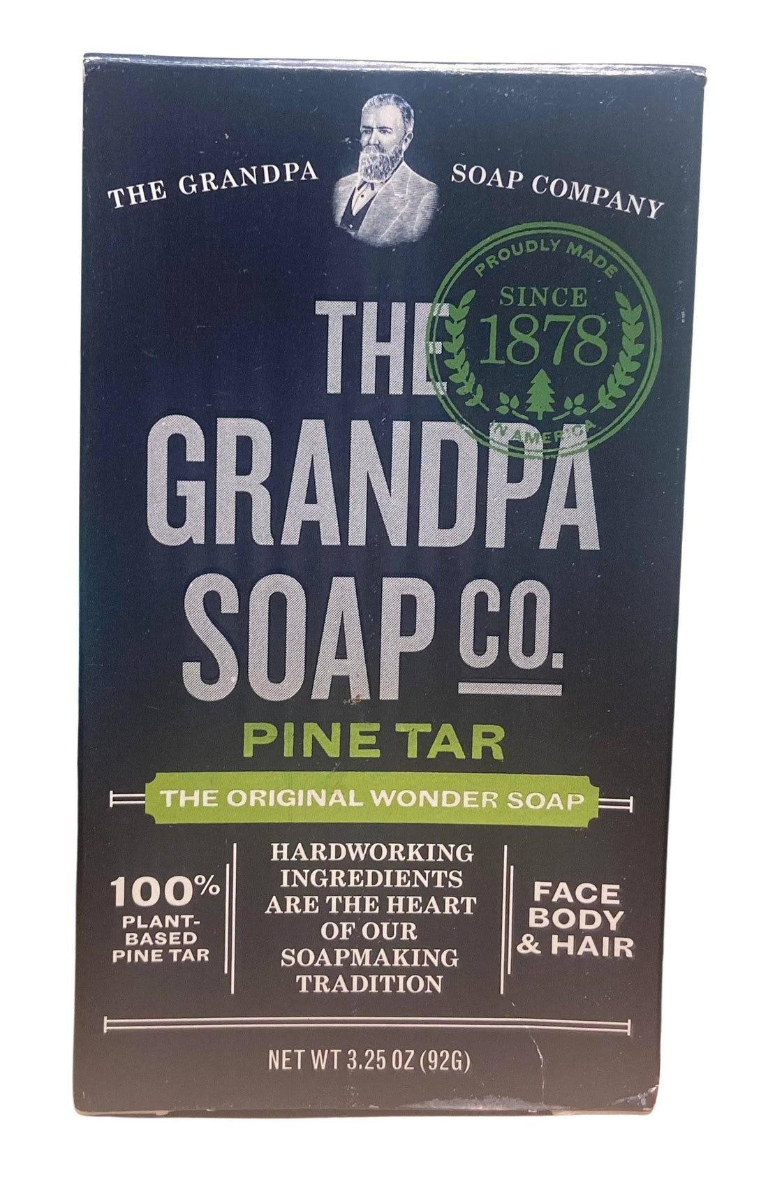 Soap Bar, Pine Tar, The Grandpa Soap Co 