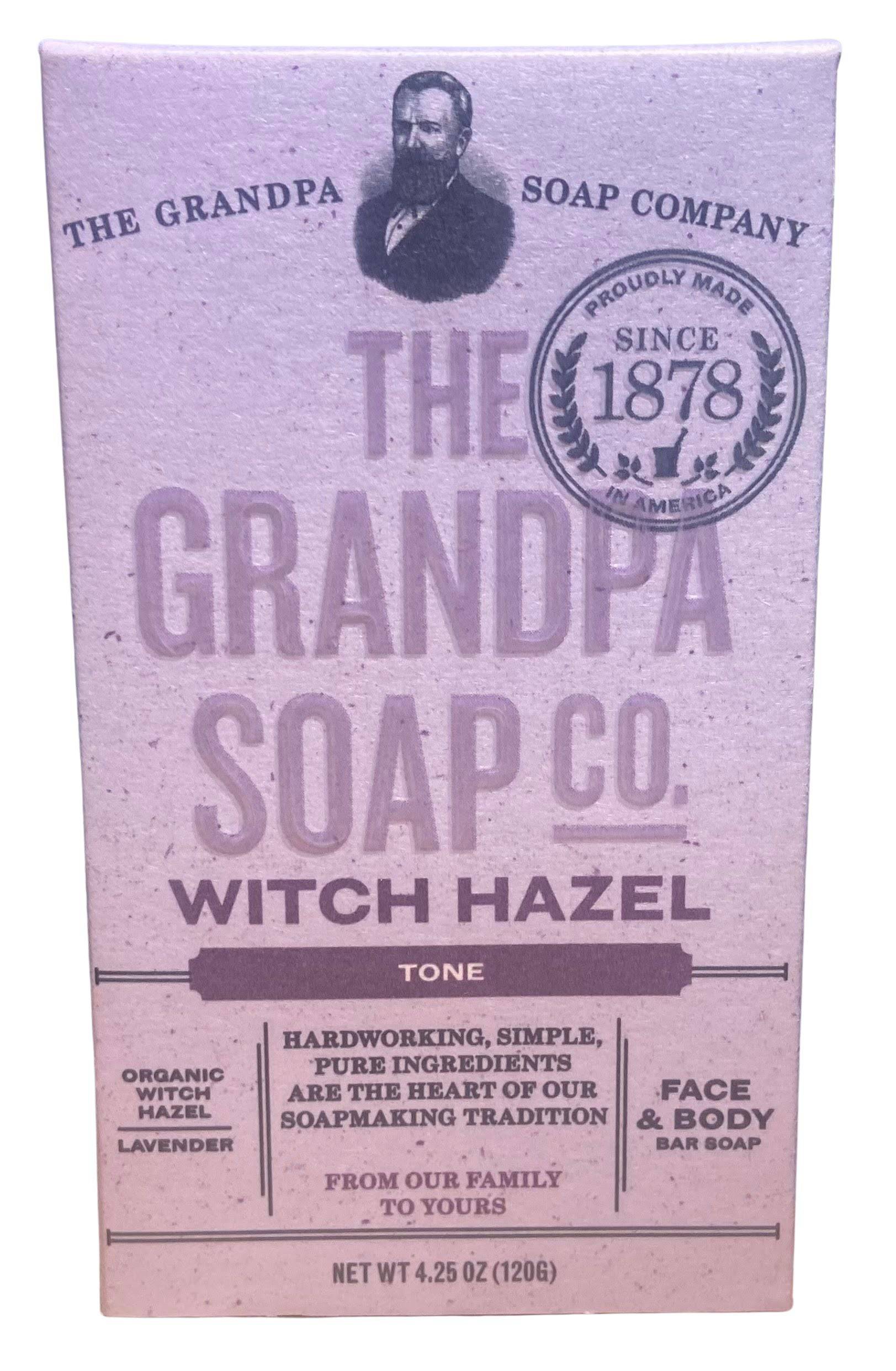 Soap Bar, Face, Body, Hair, The Grandpa Soap Co by Country Life Natural Foods