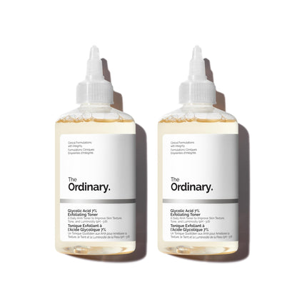 The Ordinary Glycolic Acid 7% Toner - Exfoliating & Brightening Daily Toner for Even Skin Tone - DestGlow