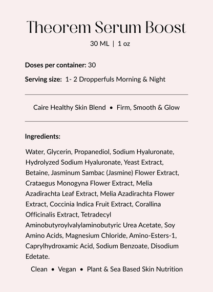 Theorem Serum Boost by Caire Beauty
