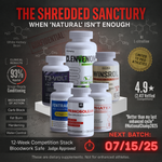 The Shredded Sanctuary - Complete Bodybuilding Competition Stack | 6-Product Cutting Cycle