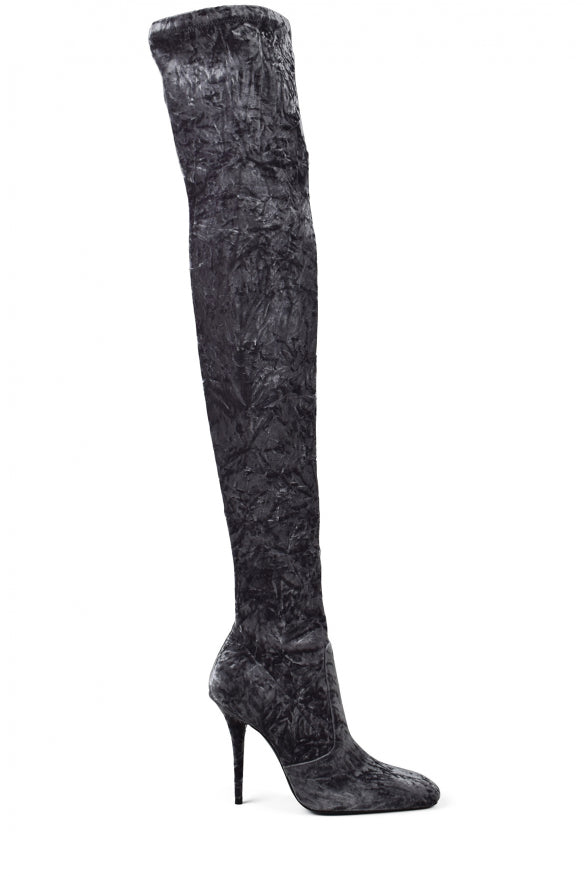 Saint Laurent Women Talia Thigh-High Boots by Luosophy