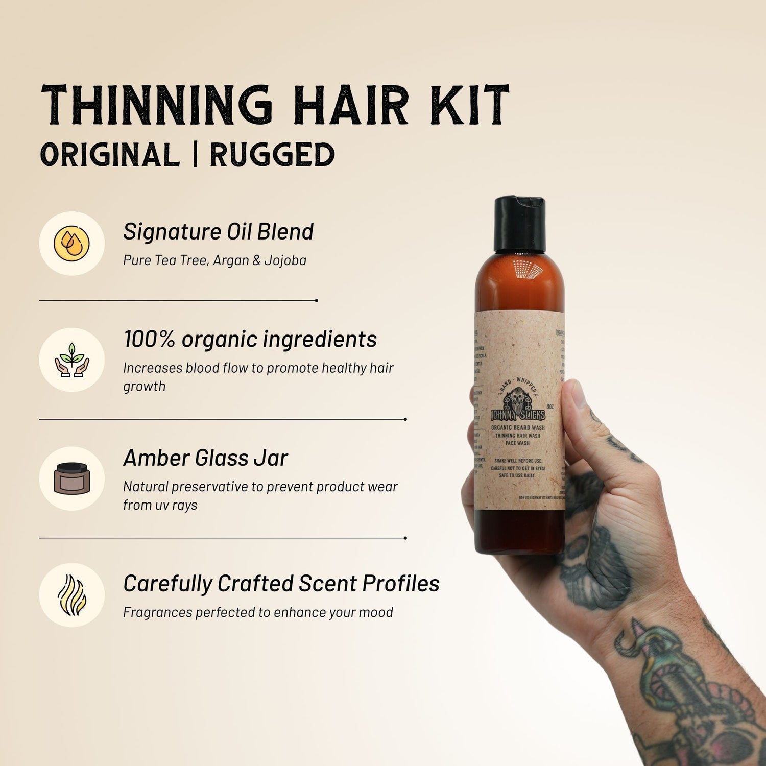 Thinning Hair Kit by Johnny Slicks
