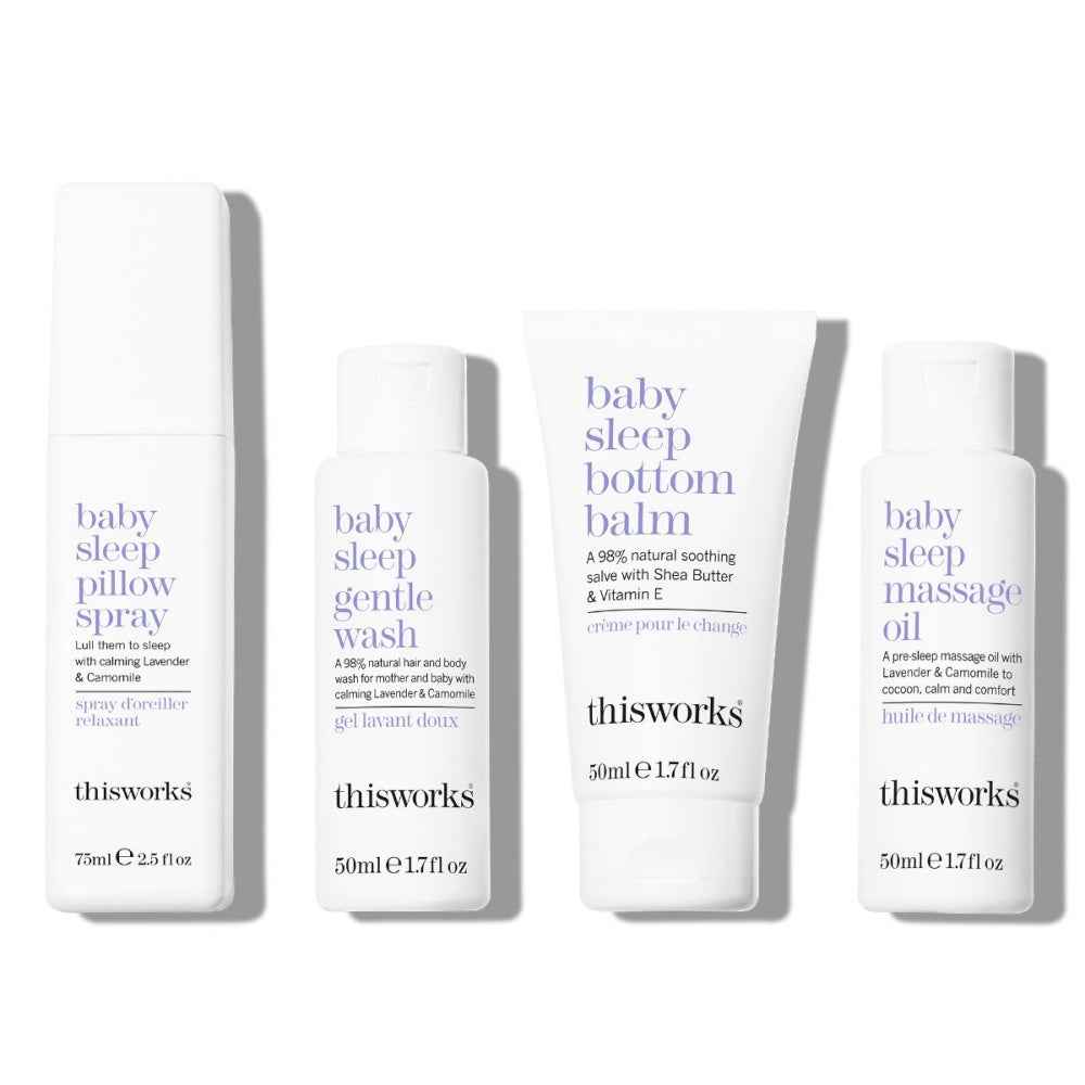 This Works Baby Sleep Bedtime Ritual 4-Piece Gift Set