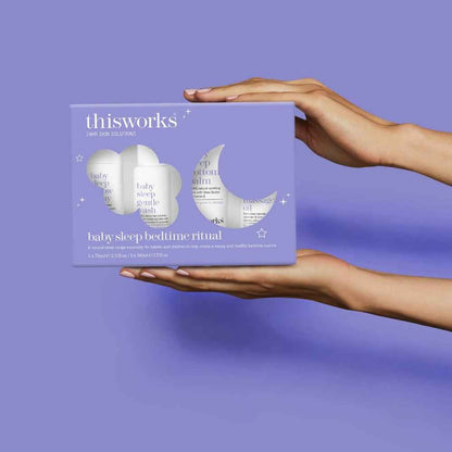This Works Baby Sleep Bedtime Ritual 4-Piece Gift Set