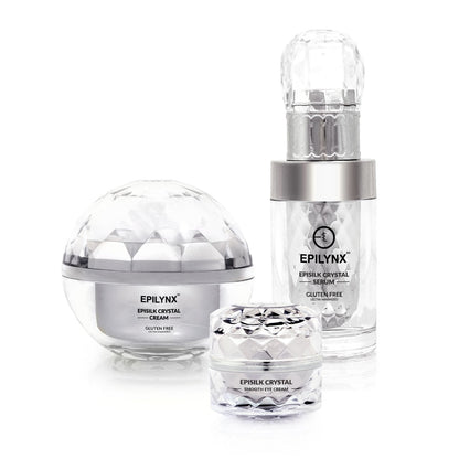 Wrinkle Smoothing Hydration Set for Sensitive Skin – Vegan, Gluten-Free 3-Piece Brightening &amp; Firming Collection by EpiLynx