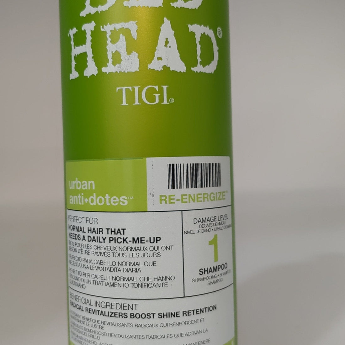 TIGI Bed Head Urban Antidotes Re-Energize Shampoo 25.36 oz 