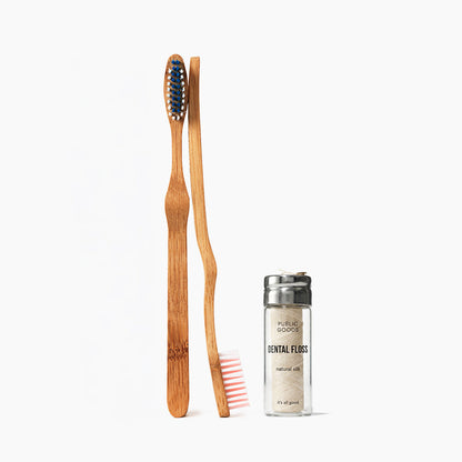 Bamboo Toothbrushes by Public Goods