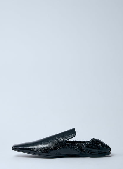 Toteme Women Elastic Leather Loafers by Luosophy