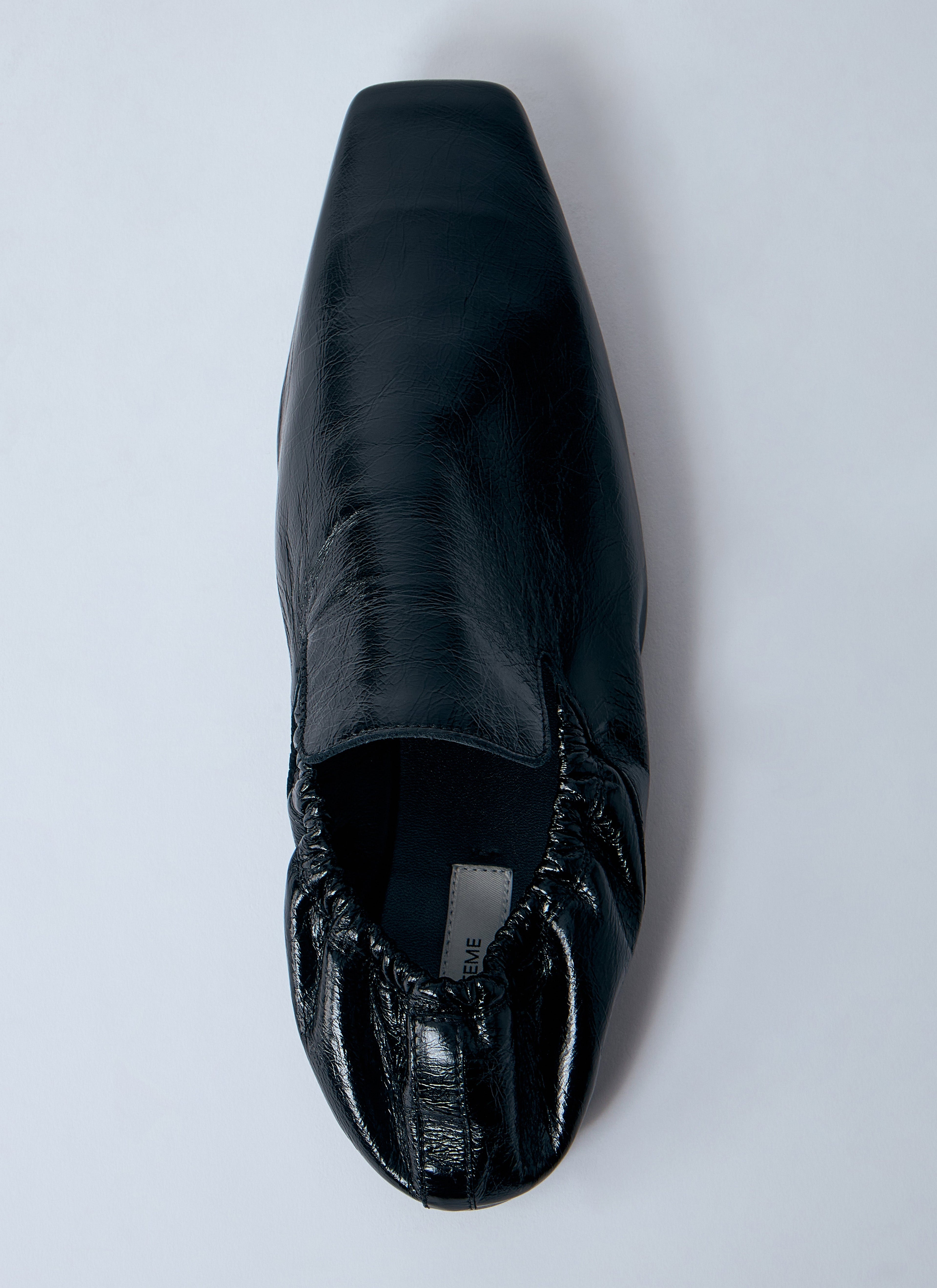 Toteme Women Elastic Leather Loafers by Luosophy