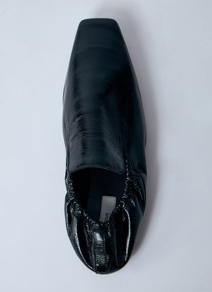Toteme Women Elastic Leather Loafers by Luosophy