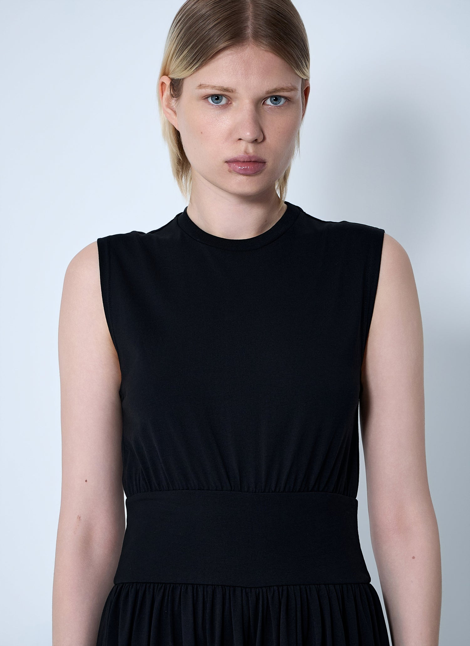 Toteme Women Sleeveless Cotton Tee Dress by Luosophy