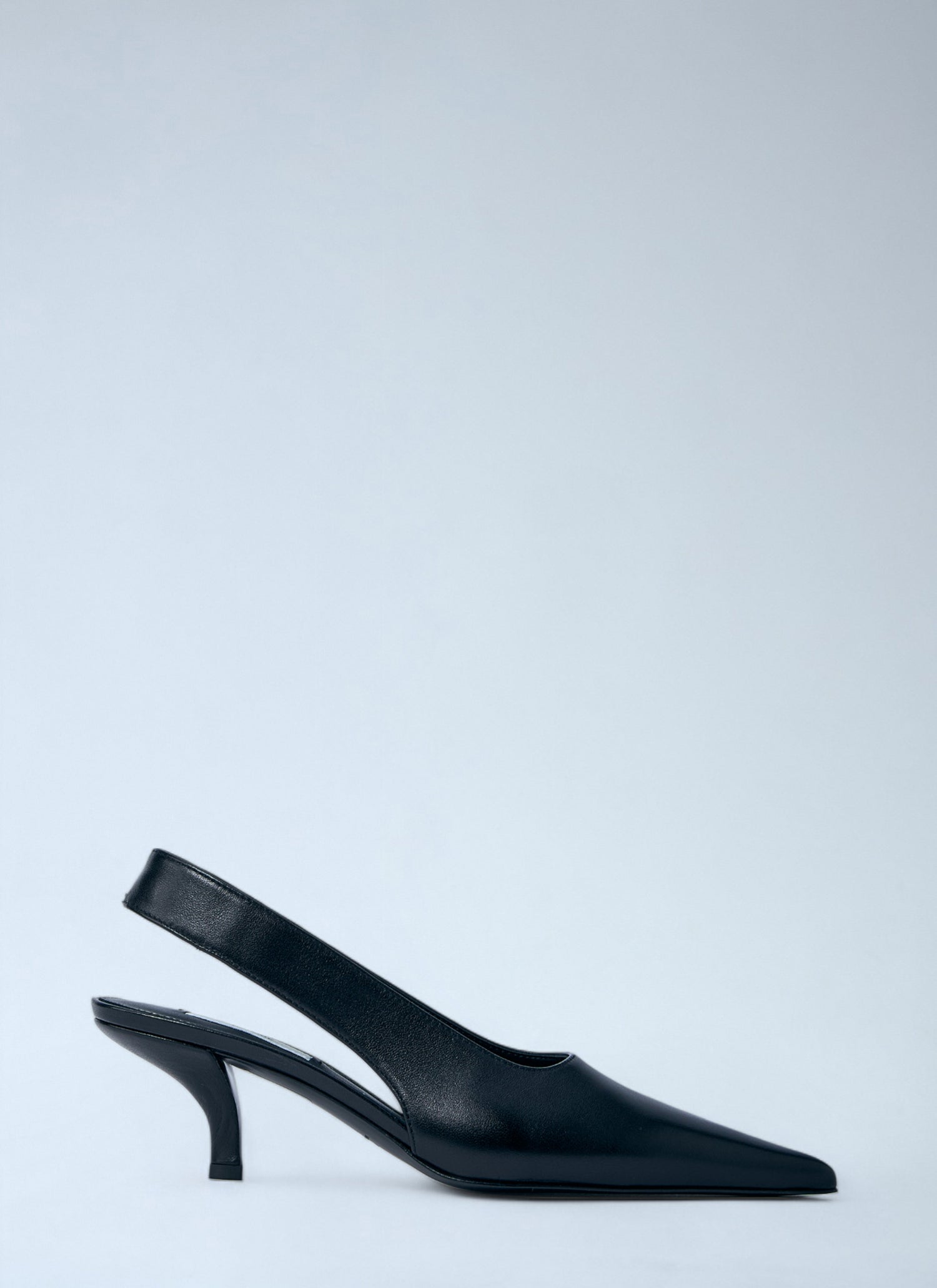 Toteme Women Classic Leather Slingback Heels by Luosophy