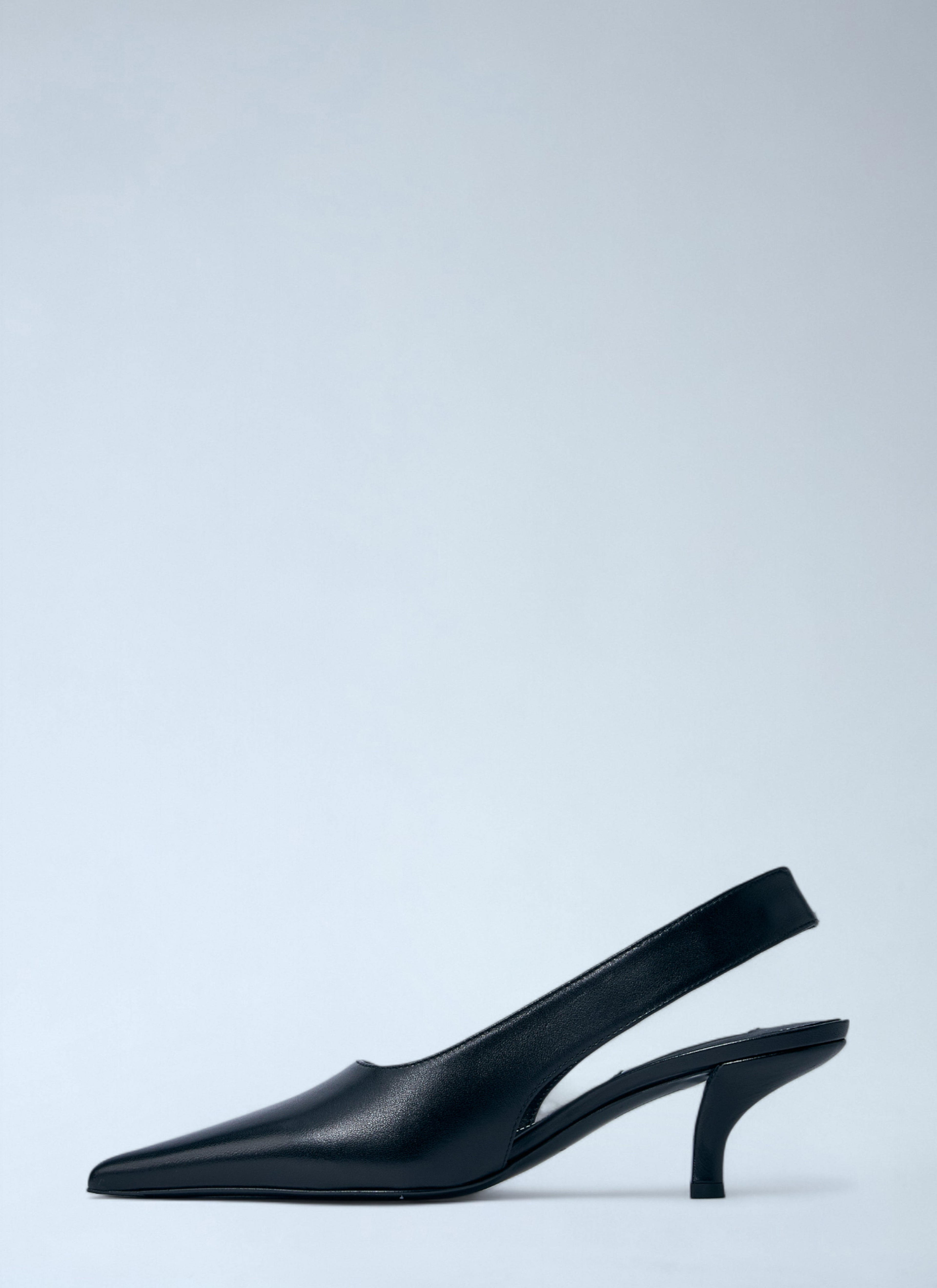 Toteme Women Classic Leather Slingback Heels by Luosophy