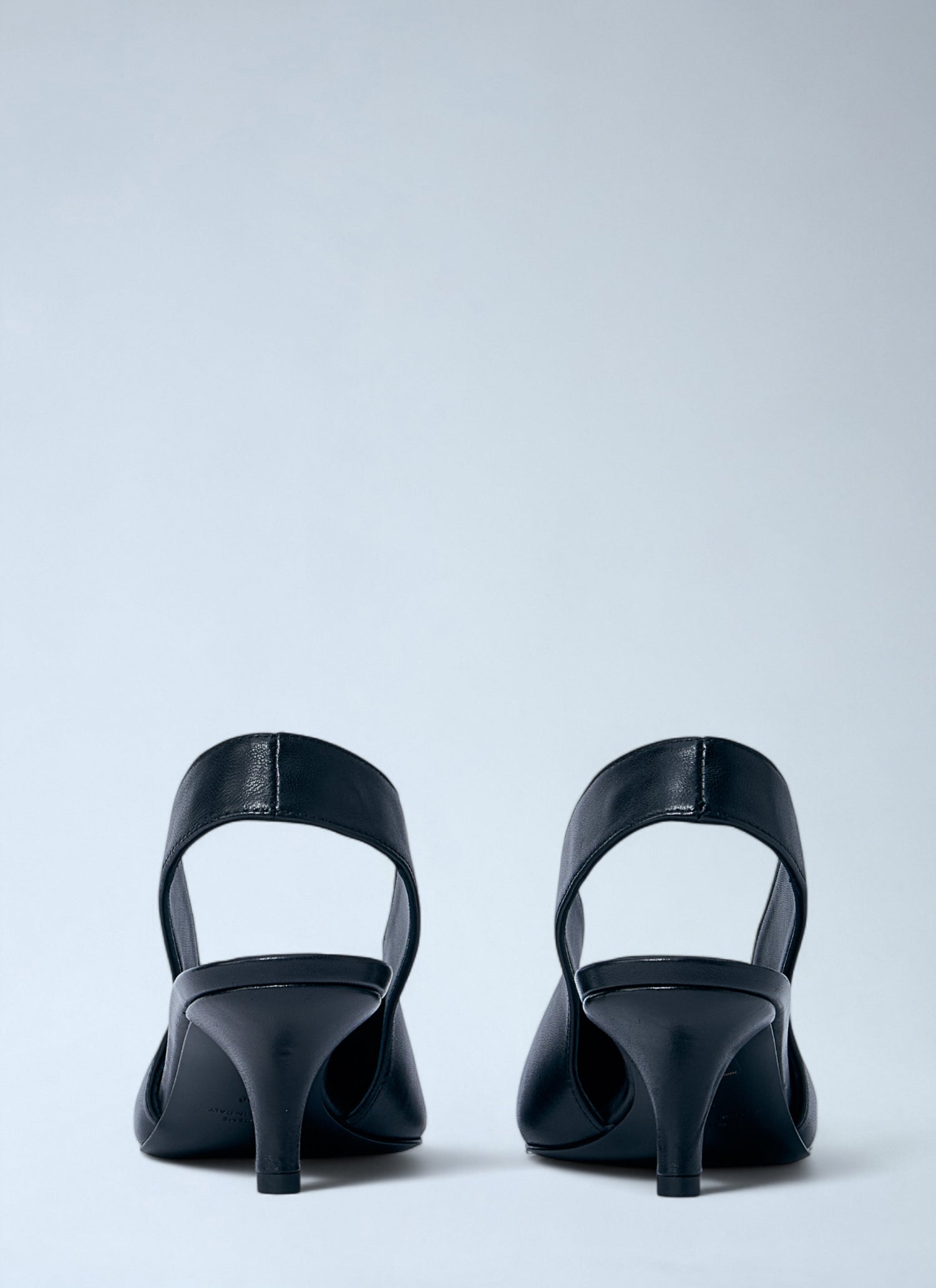 Toteme Women Classic Leather Slingback Heels by Luosophy