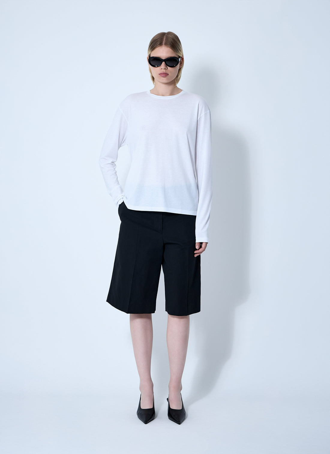 Toteme Women Tailored Shorts by Luosophy