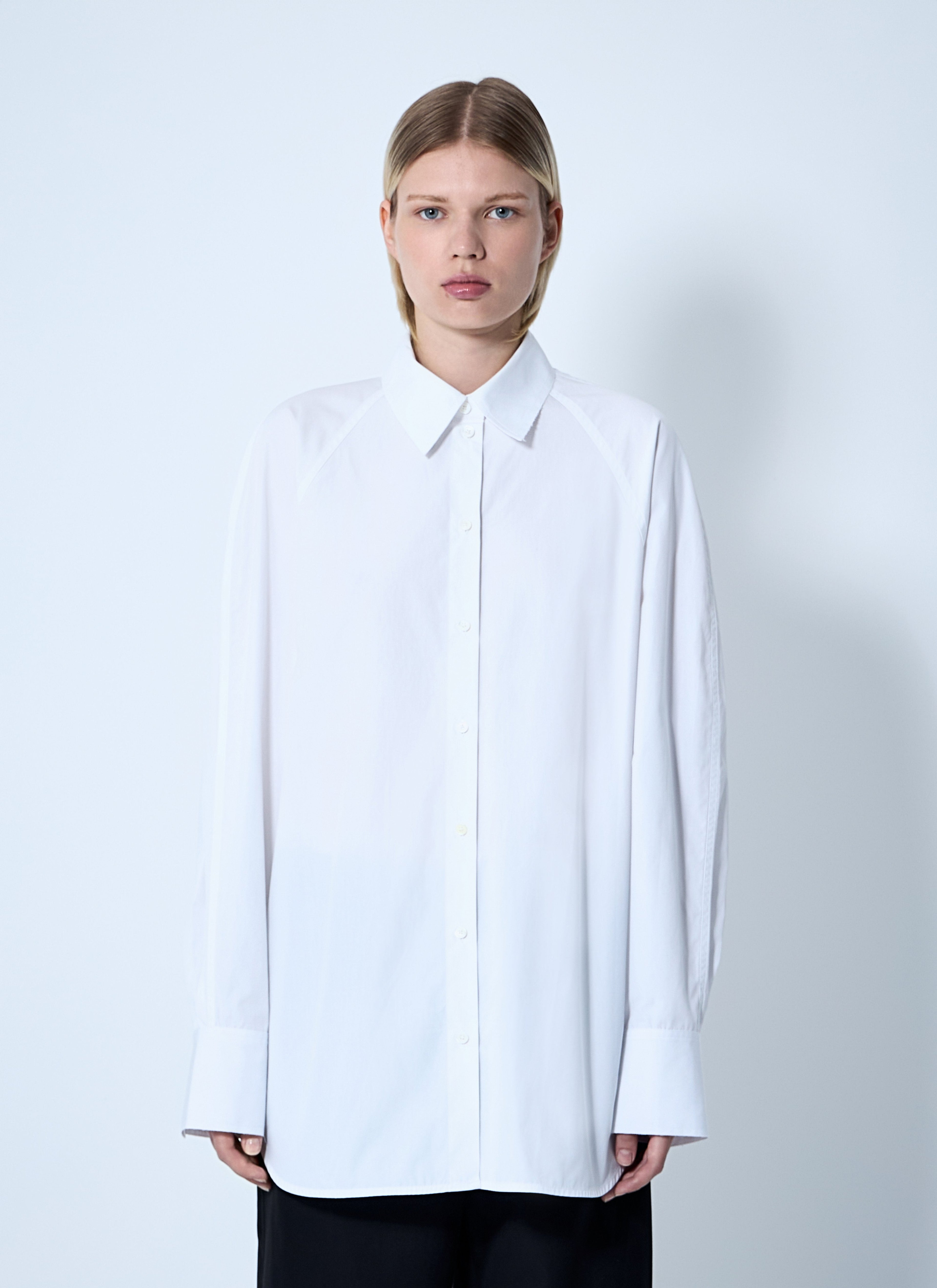 Toteme Women Raw Raglan Shirt by Luosophy