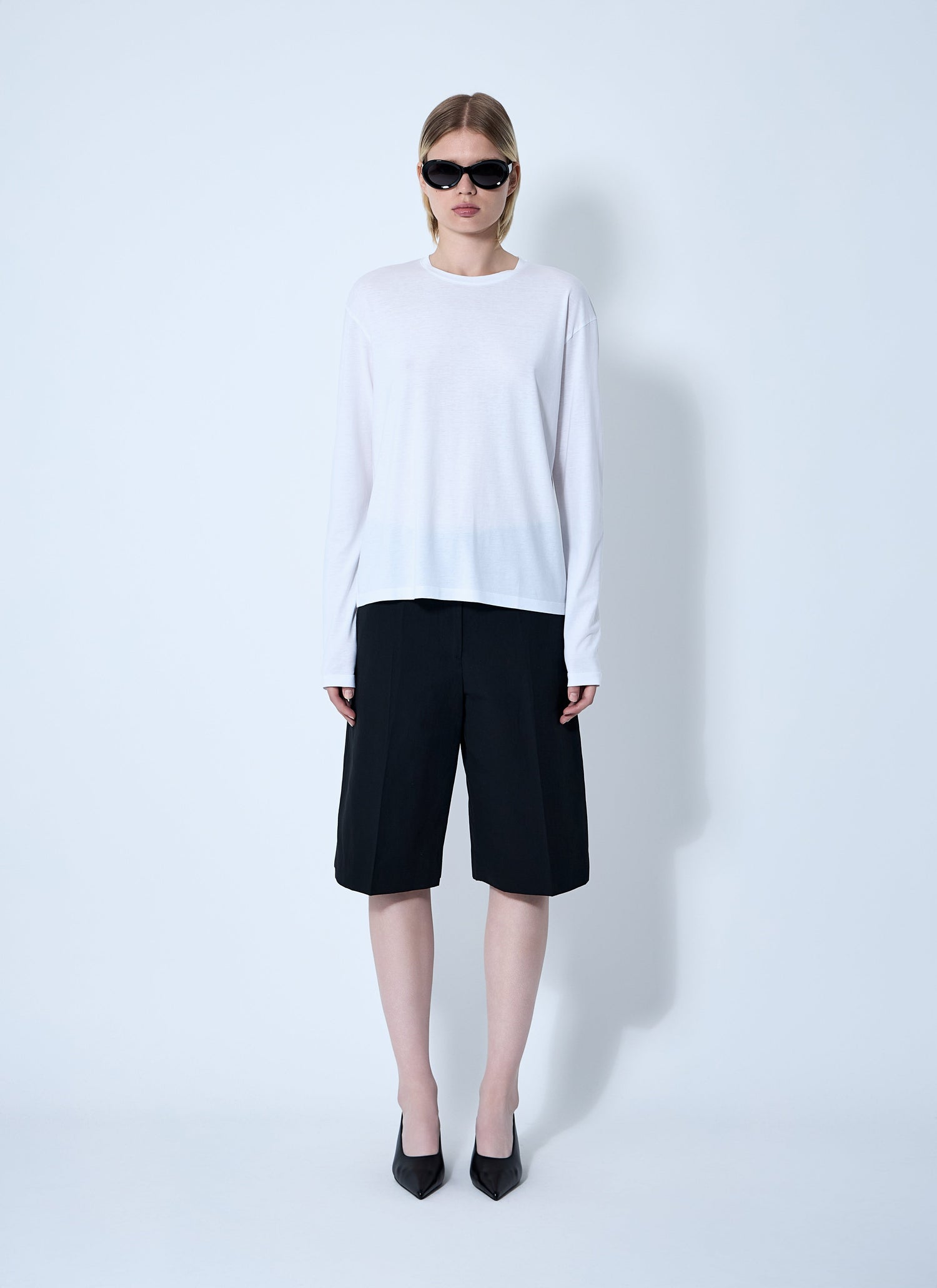 Toteme Women Classic Long Sleeve T-Shirt by Luosophy