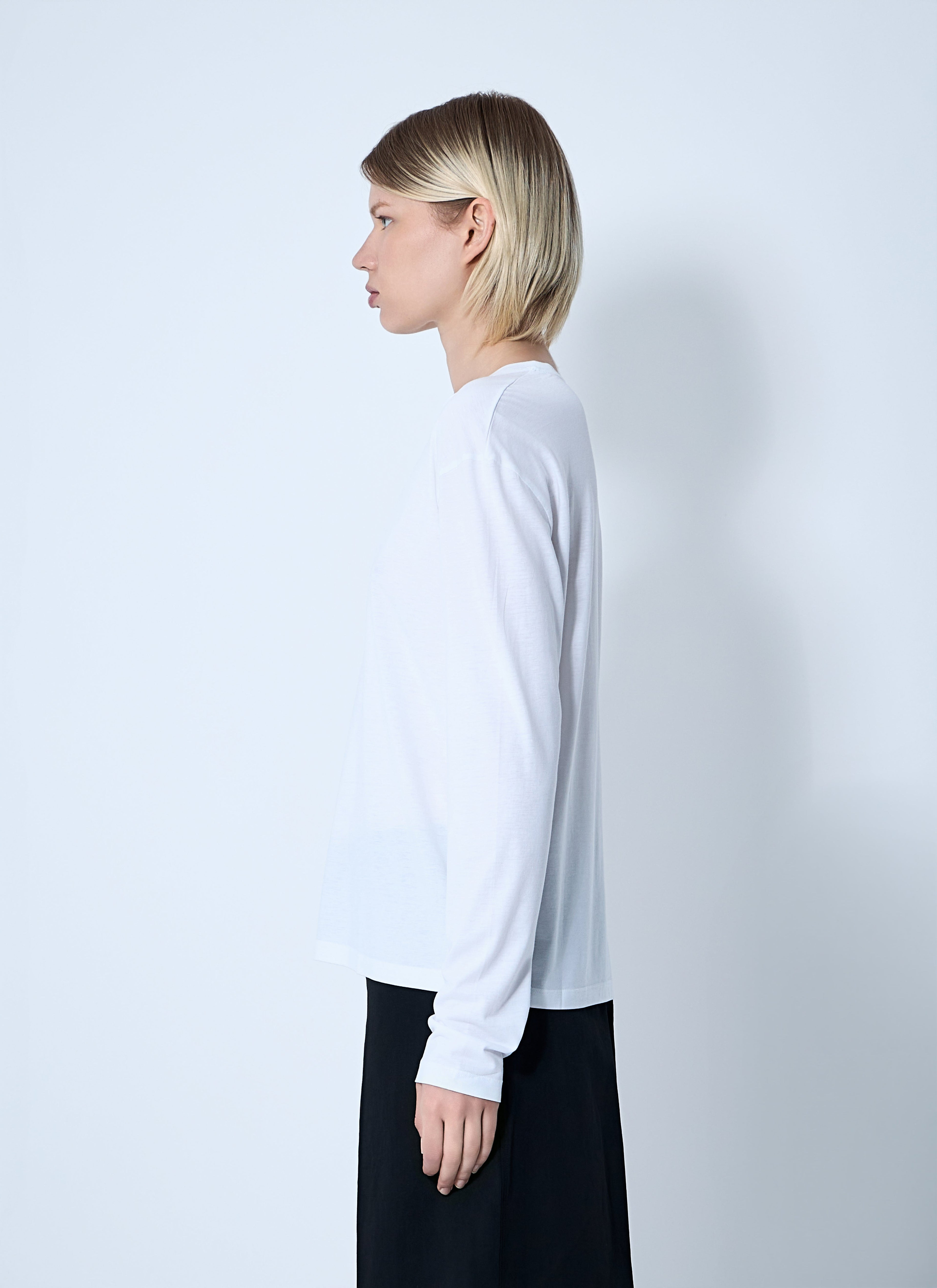 Toteme Women Classic Long Sleeve T-Shirt by Luosophy