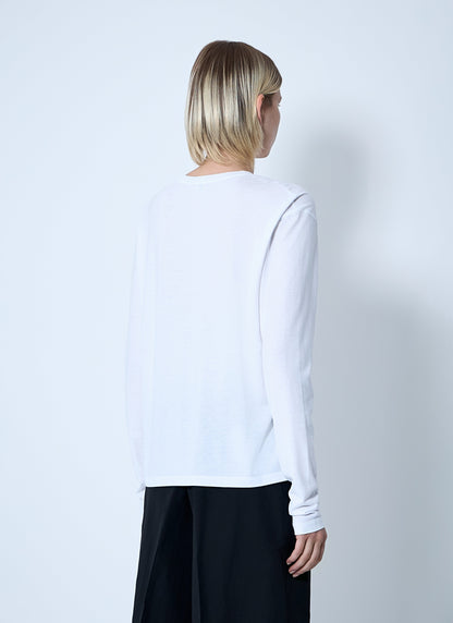Toteme Women Classic Long Sleeve T-Shirt by Luosophy