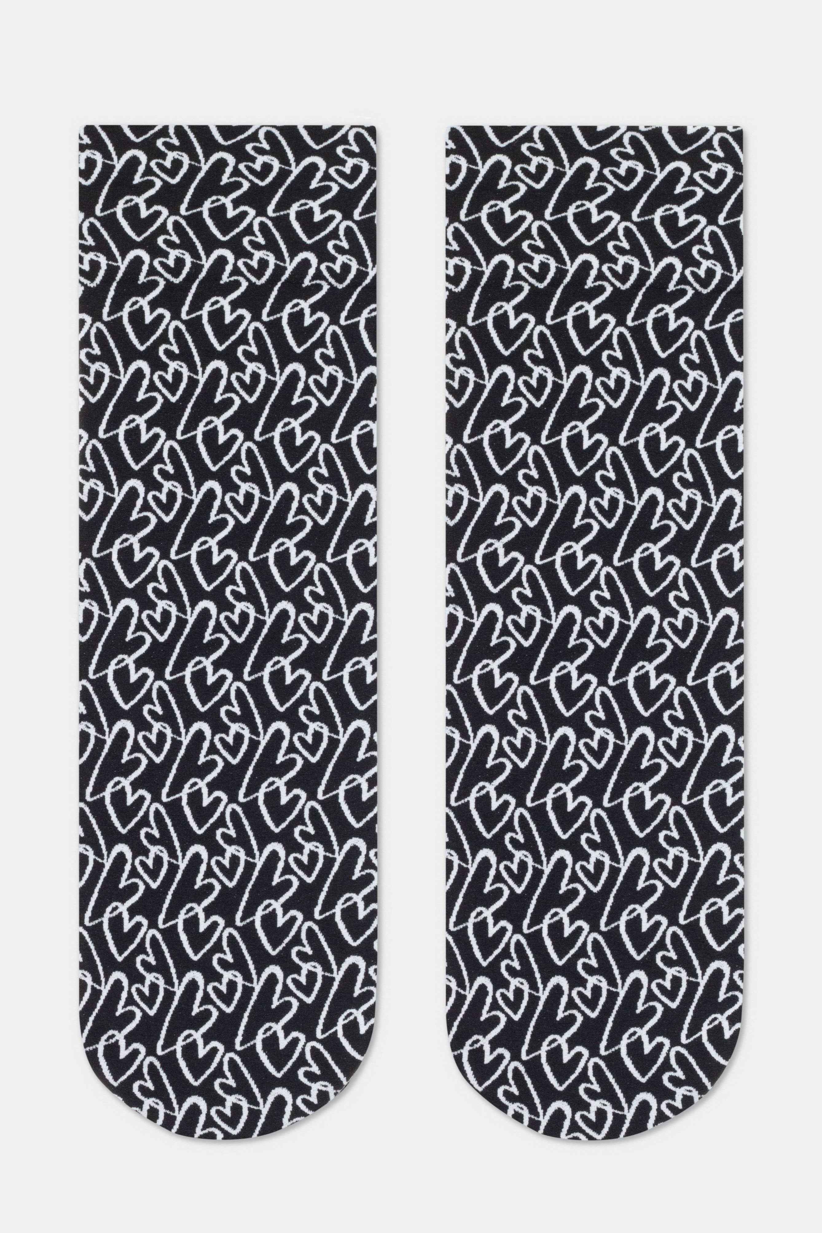 Dense Socks Conte Fantasy - "Love" Designs