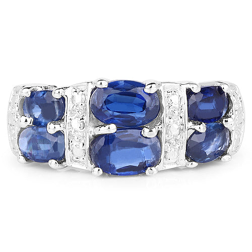 2.44 Carat Genuine Kyanite .925 Sterling Silver Ring by Bids.com