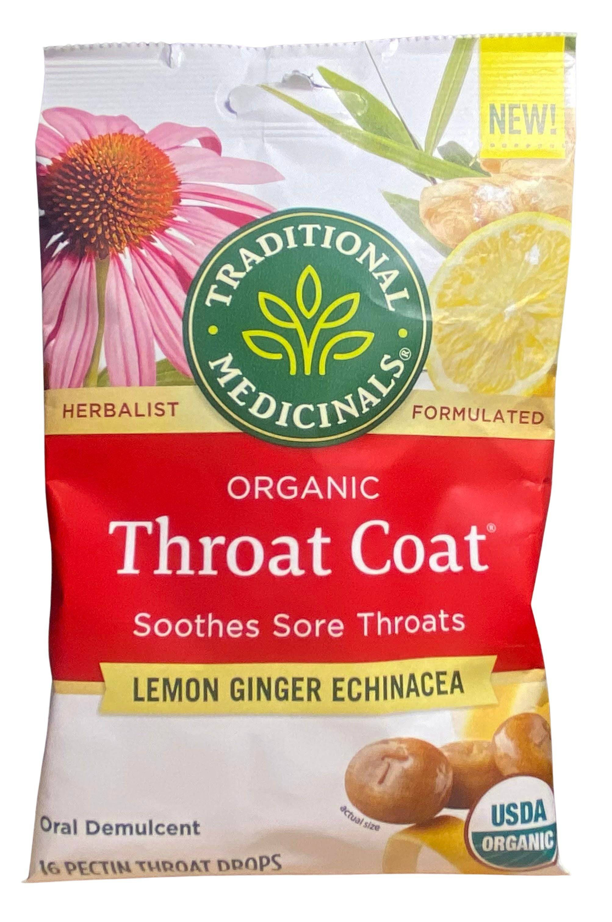 Throat Drops, Organic - Traditional Medicinals by Country Life Natural Foods