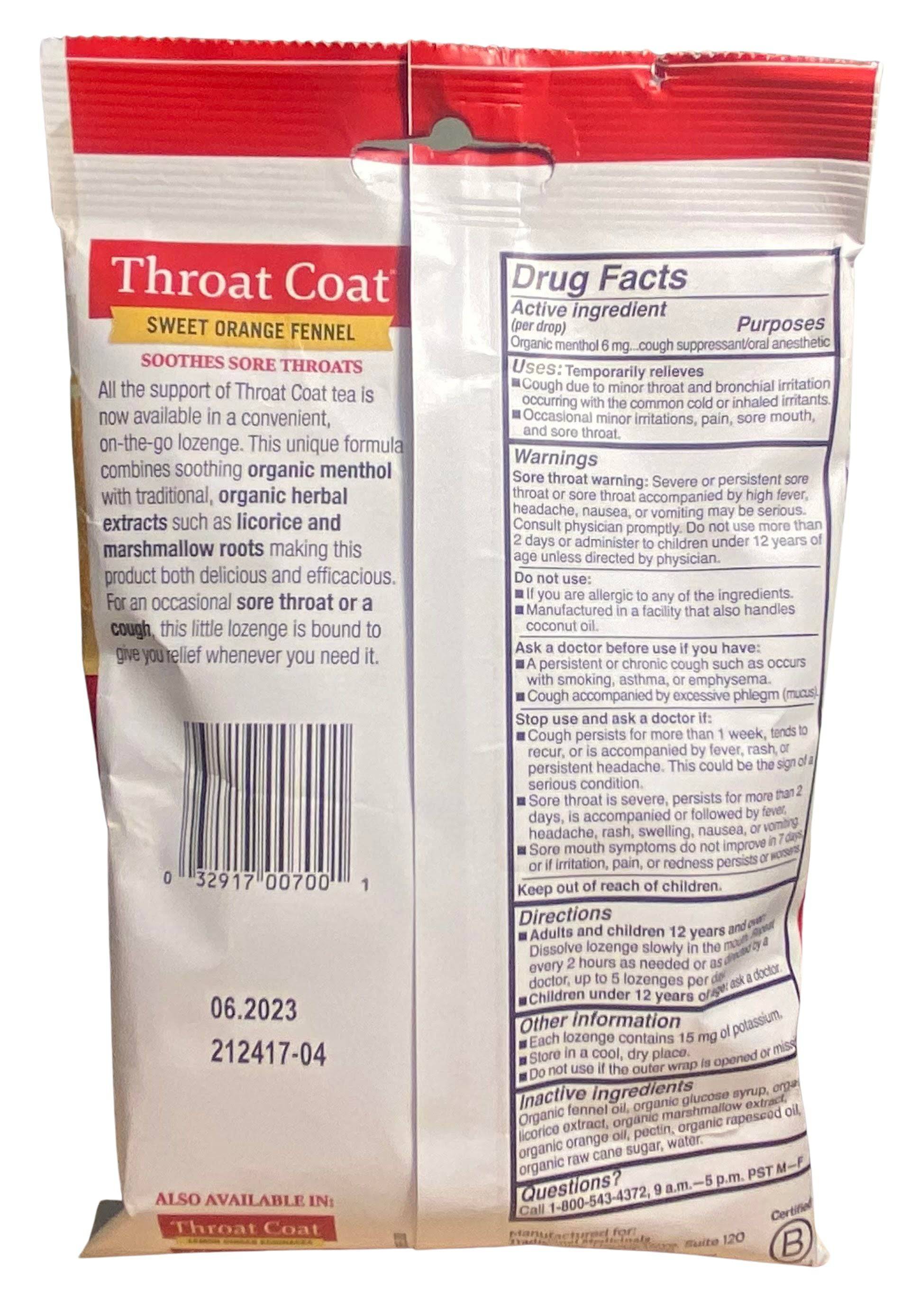 Throat Drops, Organic - Traditional Medicinals by Country Life Natural Foods