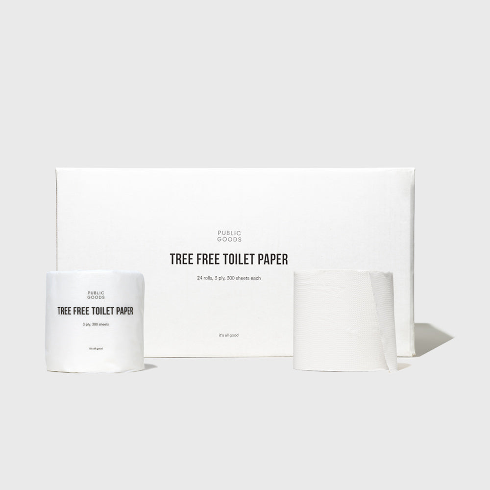 Tree Free Toilet Paper by Public Goods