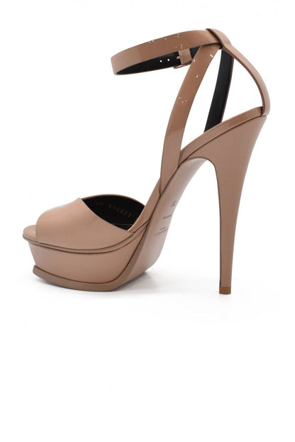 Saint Laurent Women Tribute Lips Sandals by Luosophy