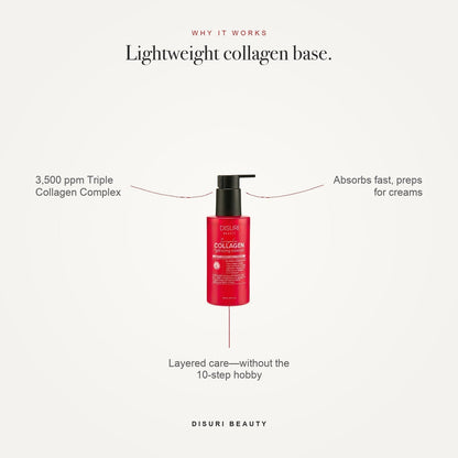 Triple Collagen Firming Essence – Anti-Aging, 5.07 oz | DISURI Beauty