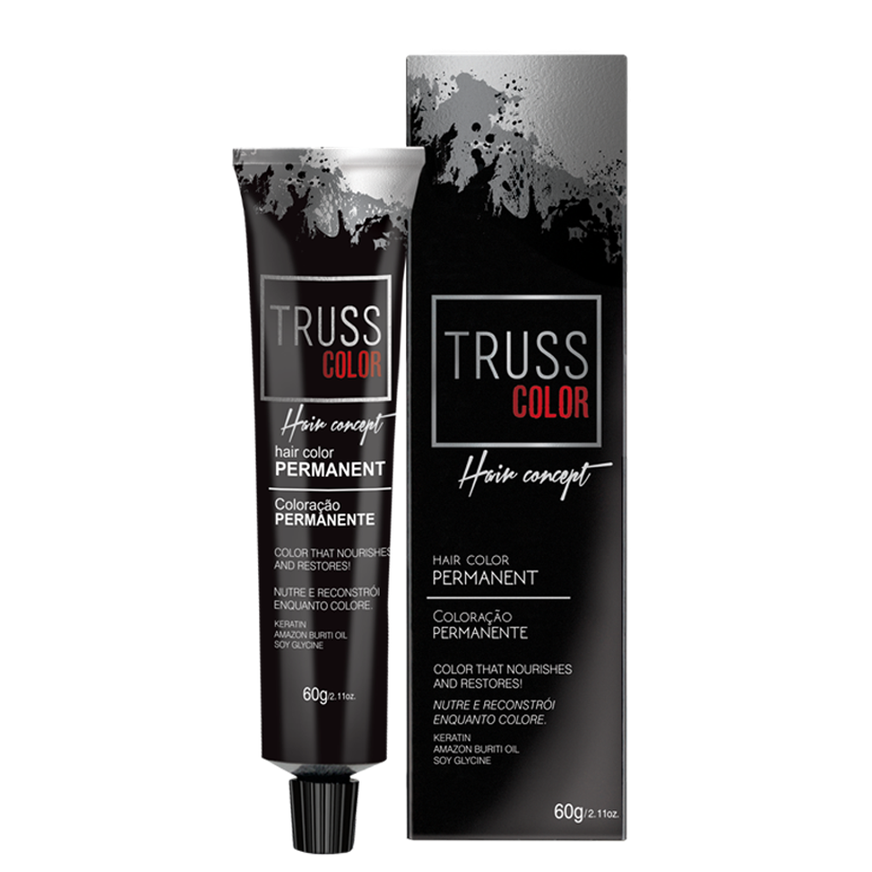 Truss Permanent Hair Color Tube 7.4