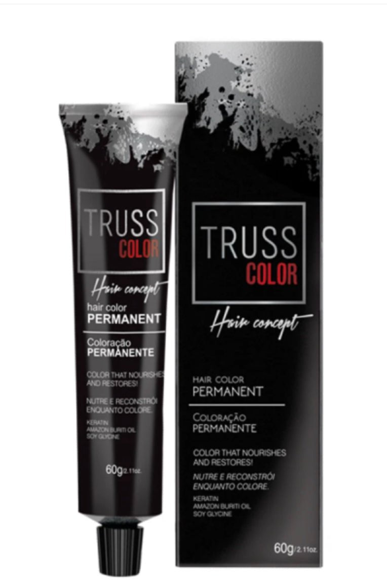 Truss Permanent Hair Color 7.0, Medium Blonde  DestGlow