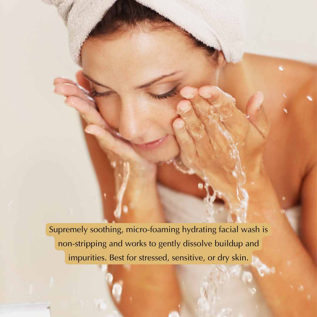 Gentle Hydrating Facial Cleanser – Aloe, Cucumber &amp; Antioxidants (Nut-Free, Gluten-Free, Vegan) by EpiLynx