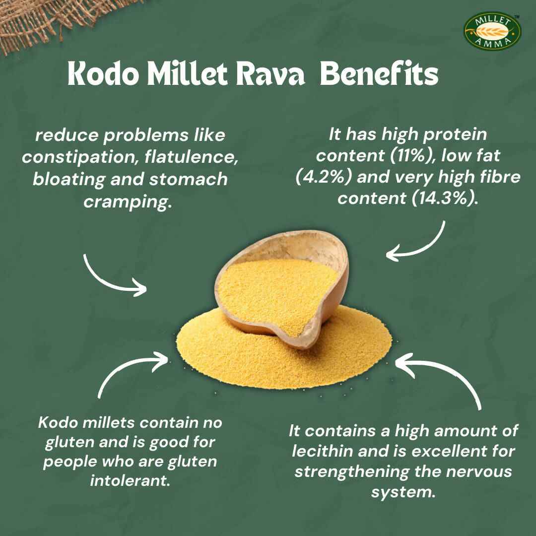Millet Amma Organic Kodo Millet Rava