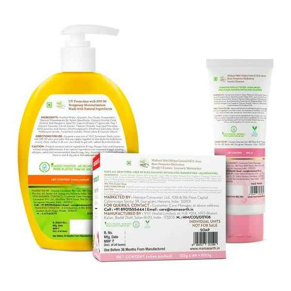 Mamaearth Cleanse &amp; Protect Kit - Limited Time Offer