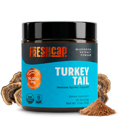 Turkey Tail Mushroom Extract Powder by FreshCap Mushrooms