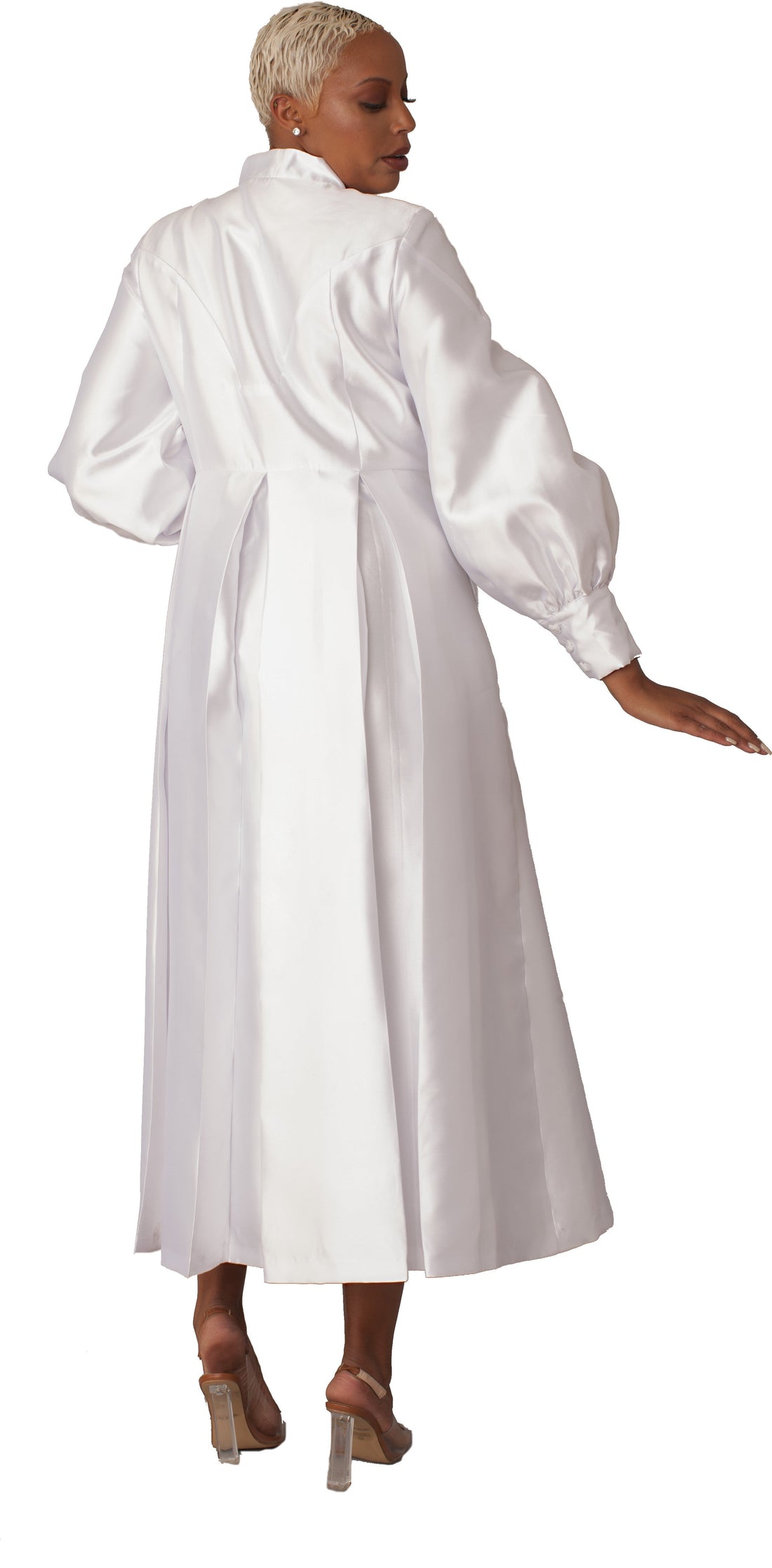 Two-Toned Woven Cassock Robe- 4802  DestGlow