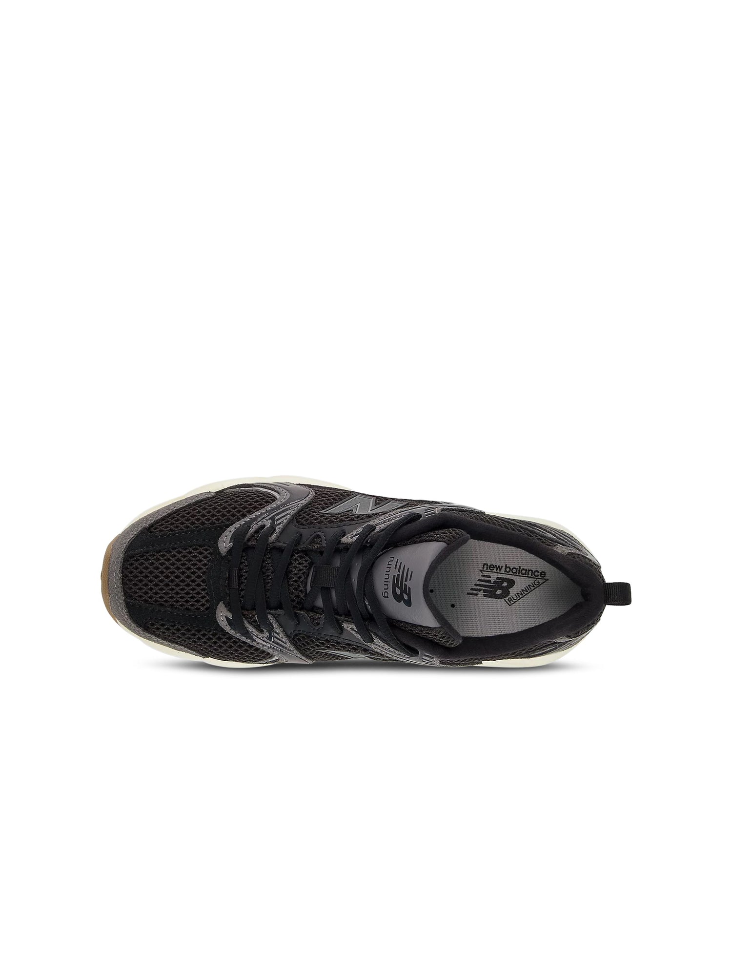 New Balance Big Kids 530 Running Shoes - Black/Gum by Denim Exchange