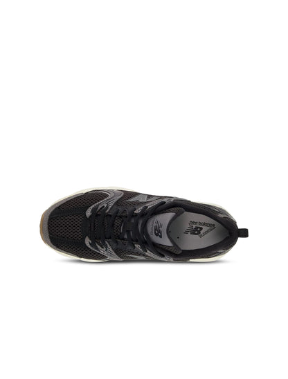 New Balance Big Kids 530 Running Shoes - Black/Gum by Denim Exchange