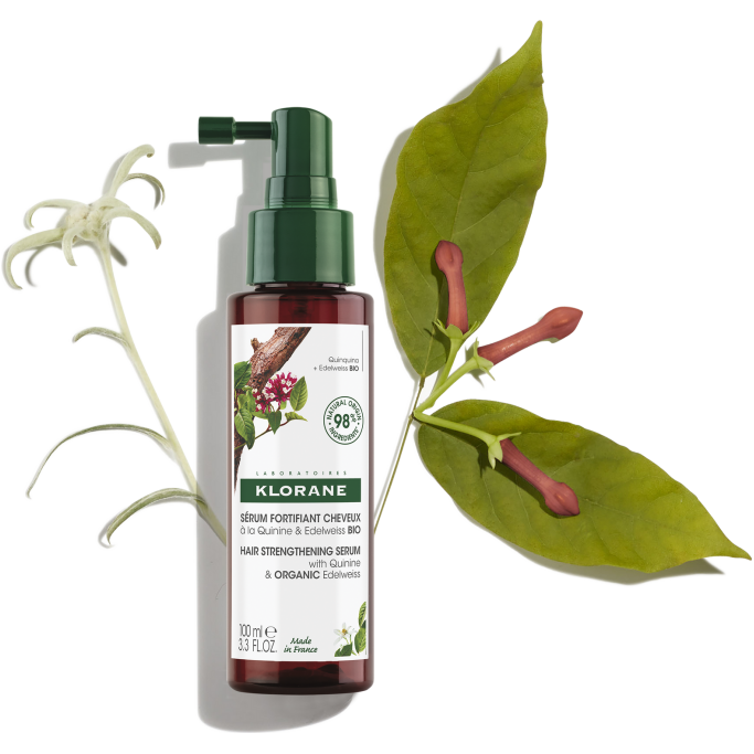 Klorane Hair Strengthening Serum With Quinine &amp; Edelweiss 3.3 oz by Pasteur Pharmacy